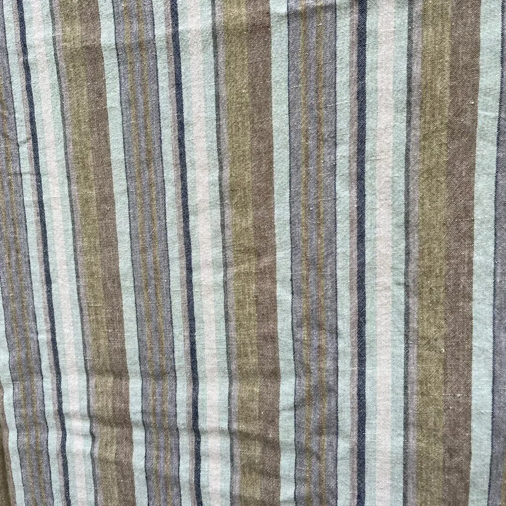 Pine Cone Hill 100% Linen Stripe Duvet Cover 96x84 in. (Queen/Oversized Queen) - Picture 2 of 7